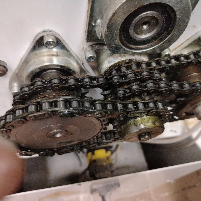 Механический узел тестораскаточной машины